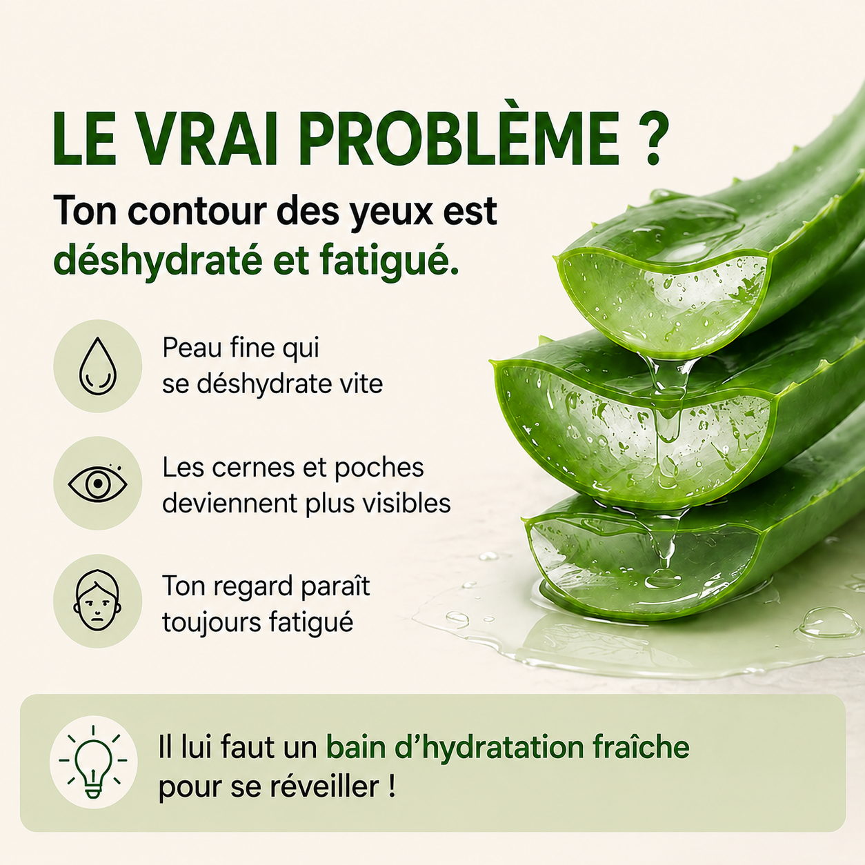 Patch Anti-cernes Aloe Vera